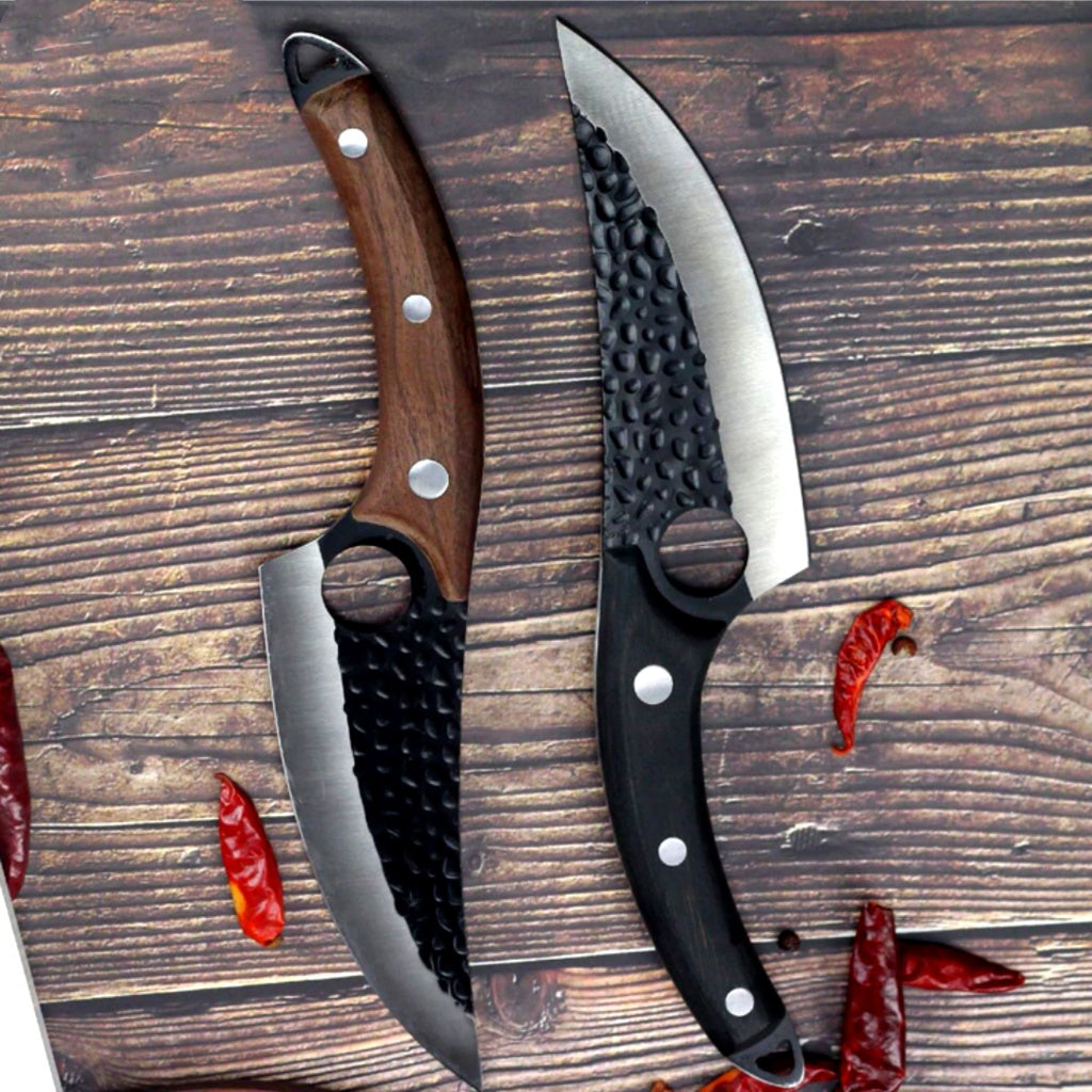 Rustic Kitchen Knife Set