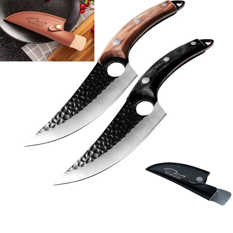 Rustic Kitchen Knife Set