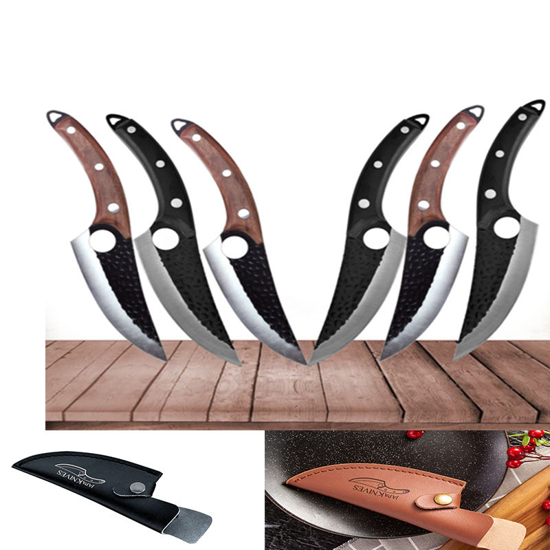 Rustic Kitchen Knife Set