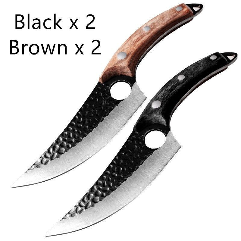 Rustic Kitchen Knife Set