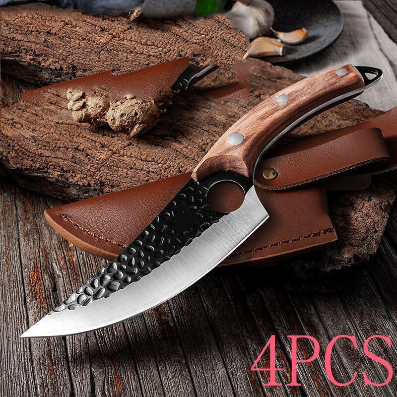 Rustic Kitchen Knife Set
