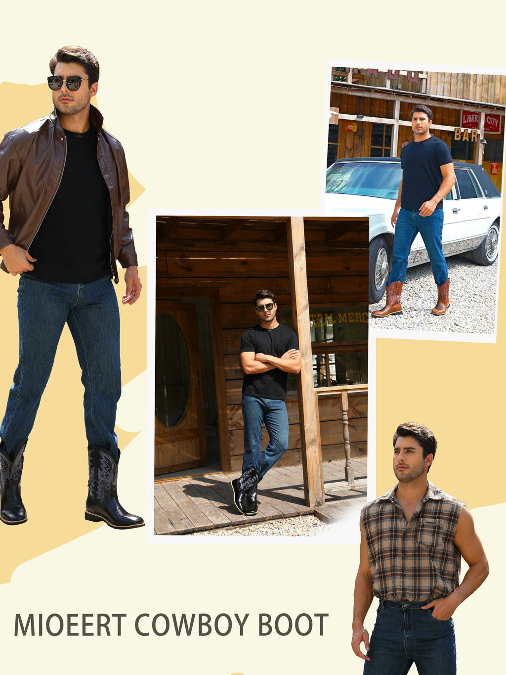 Billy's "Buster" Cowboy Boot- Bourbon Brown