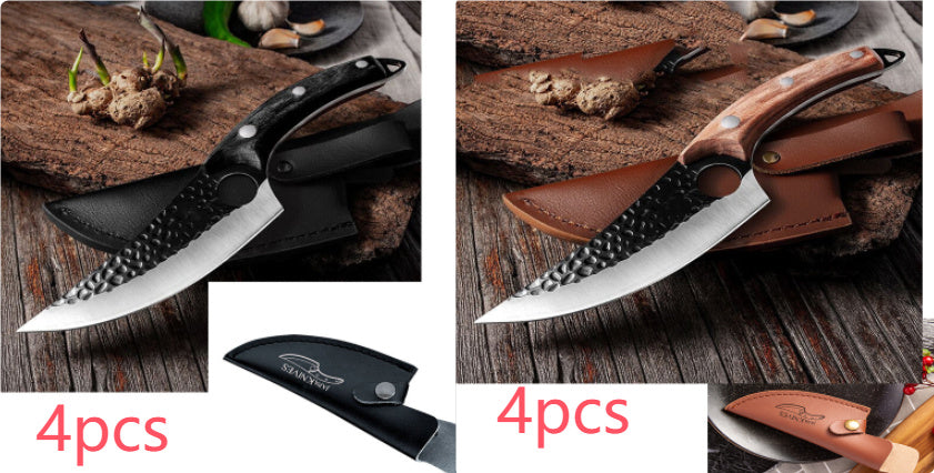 Rustic Kitchen Knife Set
